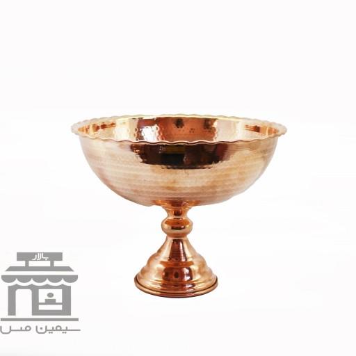 جام چکشی یا میوه خوری سایز 4 سیمین مس